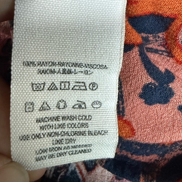 Free People Mini Dress Paisley Retro Print 60s Vibes Size 0 / XS Festival Summer - Picture 9 of 10